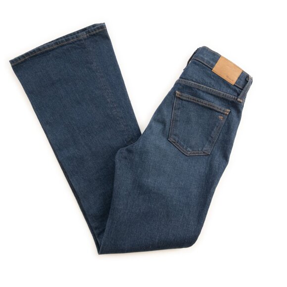 MADEWELL The Perfect Vintage Flare Jean in Beaucourt Wash size 26 - Picture 6 of 10
